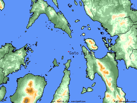 Gato Island Map