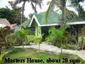 Masters House with Kitchen on the right